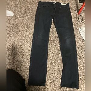 rag & bone Women's Dark Blue Skinny Jeans